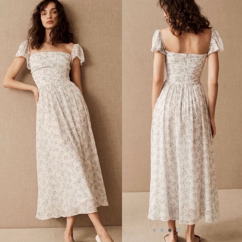 SAU LEE Gracie Floral Dress Sz 4 NWT